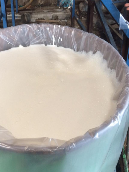 lateks-pekat, lateks-cair